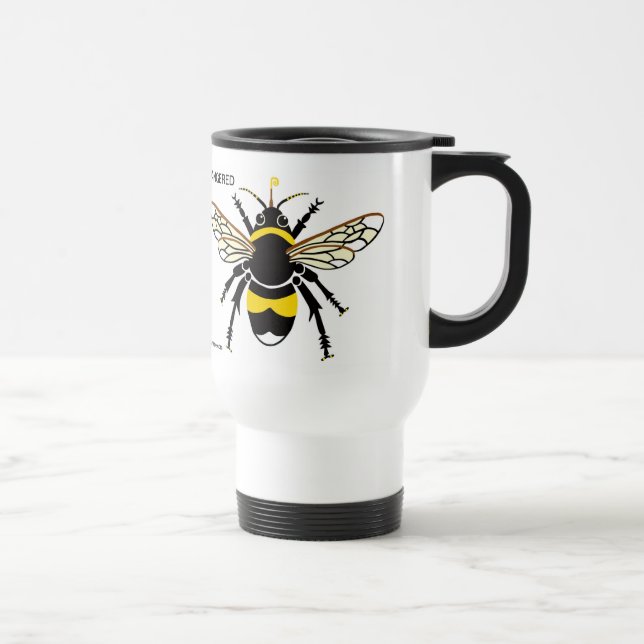 Mug De Voyage Siroter du café ! Bumble BEE - Conservation - Ecol (Droite)