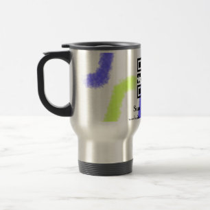 Mug De Voyage Site web simple de société commerciale code-barres
