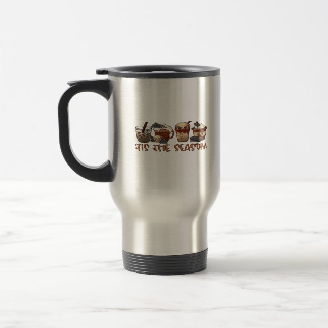 Mug De Voyage Skeleton Cups café Lover café (Gauche)