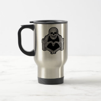 Mug De Voyage Skeleton Heart Hands Classic