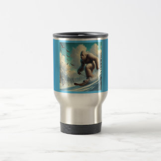 Mug De Voyage Ski Bigfoot