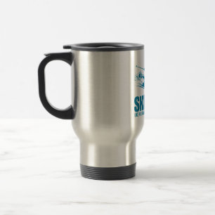 Mug De Voyage Ski Papa - Glacière que papa normal Design