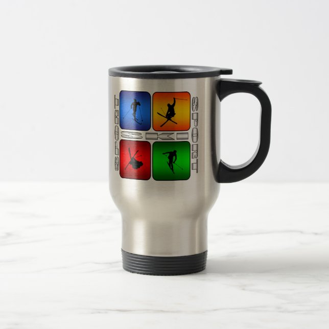 Mug De Voyage Ski spectaculaire (Droit)