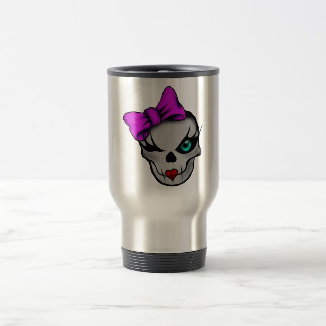 Mug De Voyage Skully Girly (Centre)