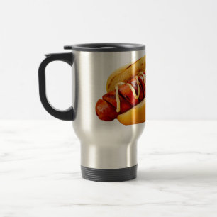 Mug De Voyage SlipperyJoe's hot dog ambiance estivale BBQ niché 