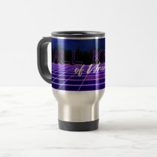 Mug De Voyage SlipperyJoe's toutes sortes tort bold 3D texte ret