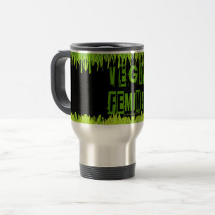 Mug De Voyage SlipperyJoe's veganisme féministe attention-grabbi