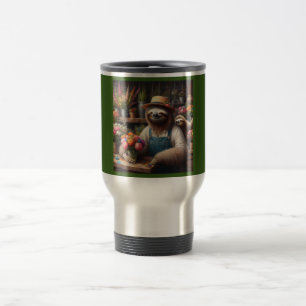 Mug De Voyage Sloth Florist