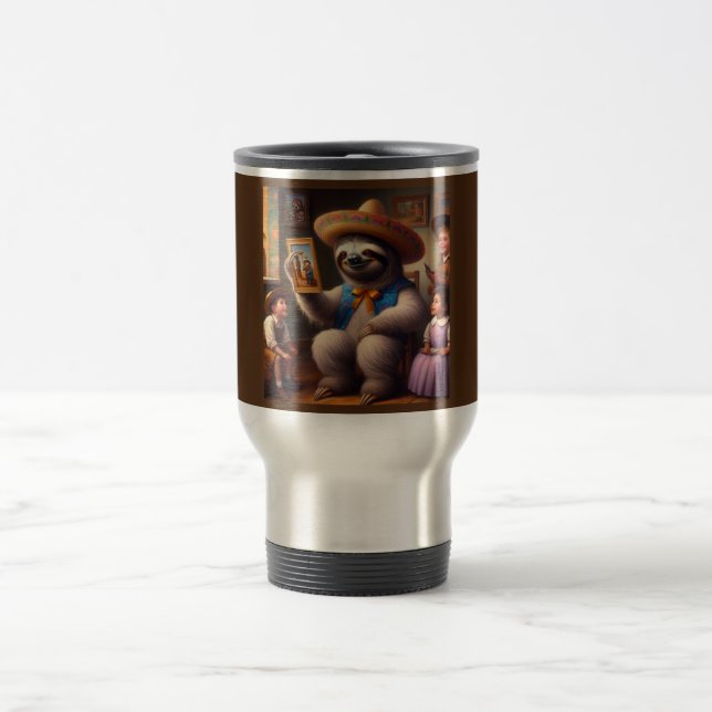 Mug De Voyage Sloth Grand-pa (Centre)
