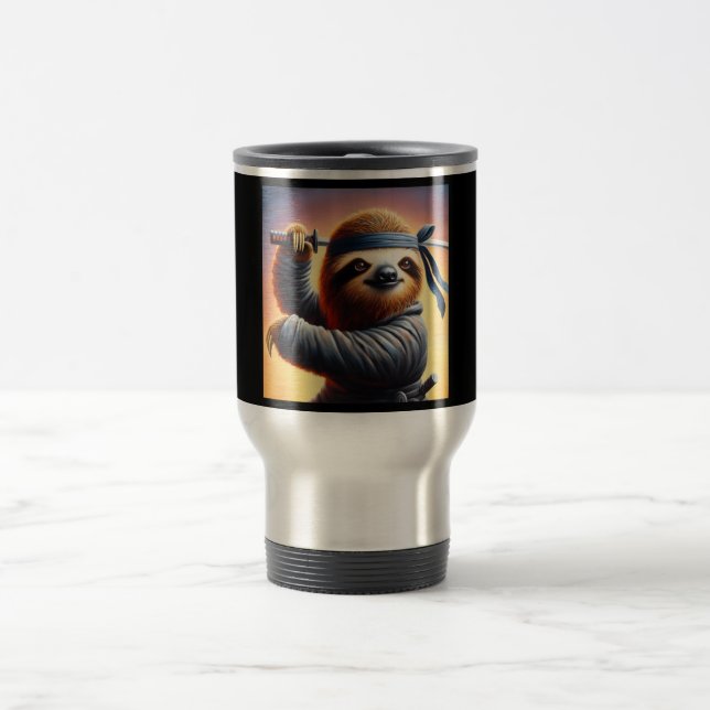 Mug De Voyage Sloth Ninja (Centre)