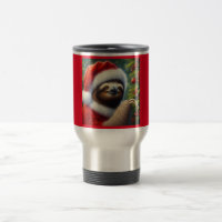 Sloth Santa Claus