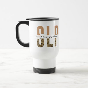 Mug De Voyage SLP papier guépard orthophoniste cadeau