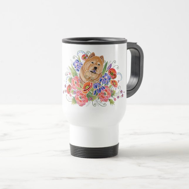 Mug De Voyage SMOOTH GARDEN PATH lisse bouw voyage muette (Devant droit)