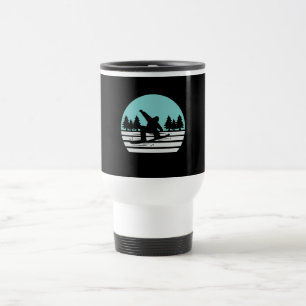 Mug De Voyage Snowboard Rétro Vintage