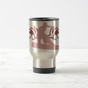 Mug De Voyage snowboard tribal