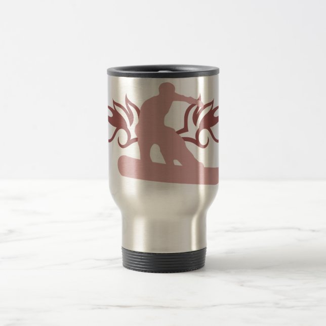 Mug De Voyage snowboard tribal (Centre)