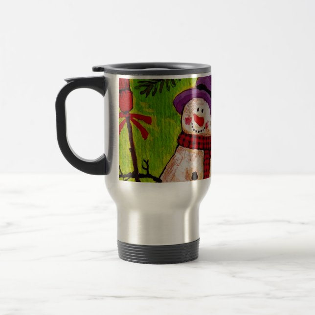 Mug De Voyage Snowman et Broom (Gauche)