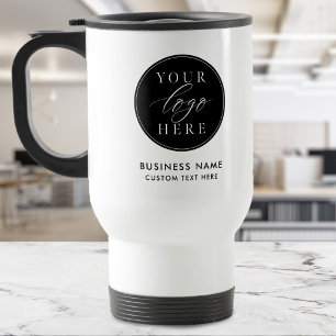 Mug De Voyage Société de logo d'entreprise personnalisée