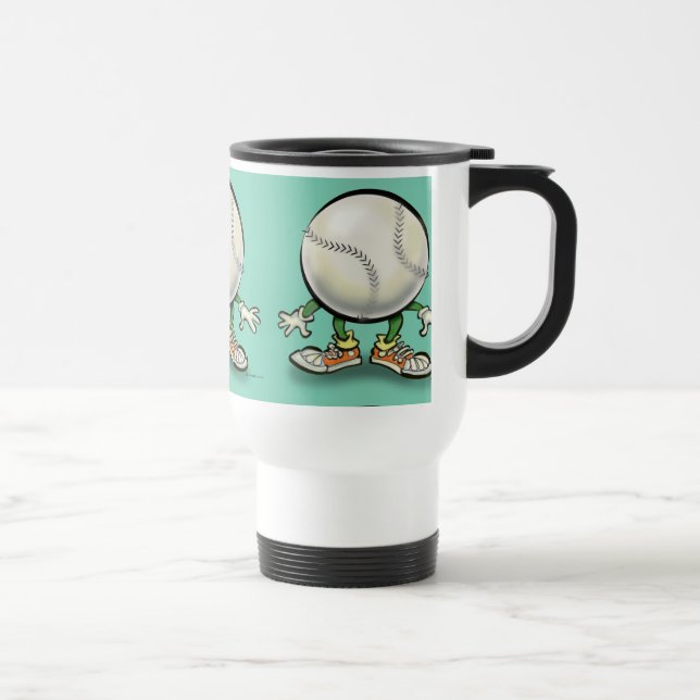 Mug De Voyage Softball (Droite)