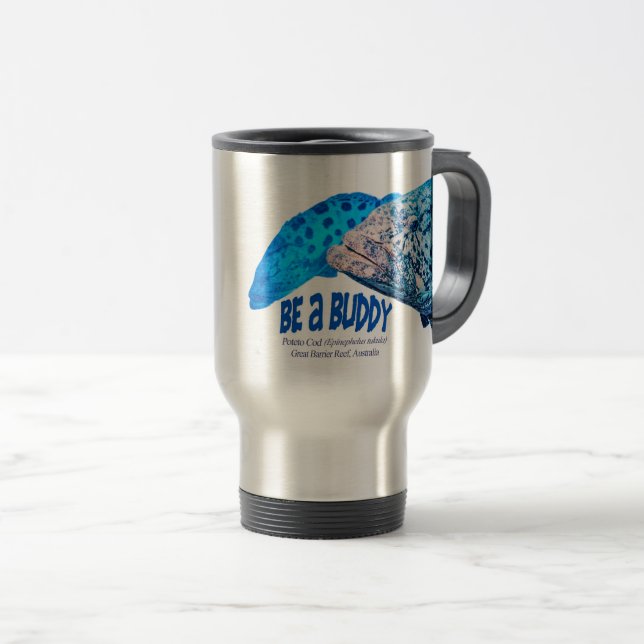 Mug De Voyage Sois un pote (Devant droit)