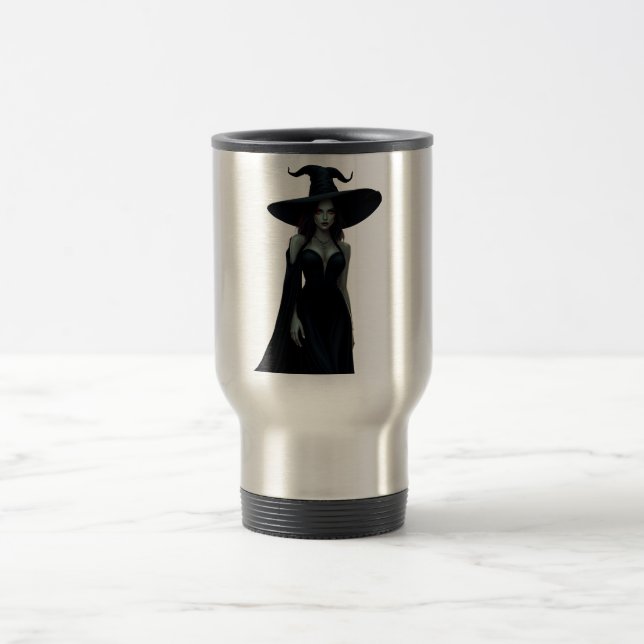 Mug De Voyage Sorcière de la nuit (Centre)