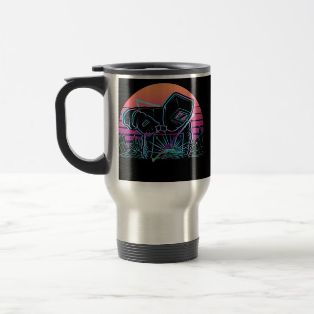Mug De Voyage Soudage Rétro  (Gauche)