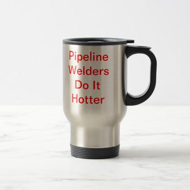 Mug De Voyage Soudeuse de canalisation (Droit)