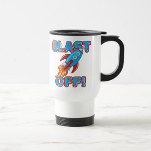 Mug De Voyage Soufflez le bateau de Rocket