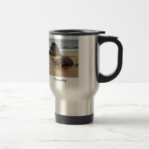 Mug De Voyage Soulders Stylés Zen sur la plage