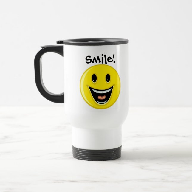 Mug De Voyage Souriez ! (Gauche)