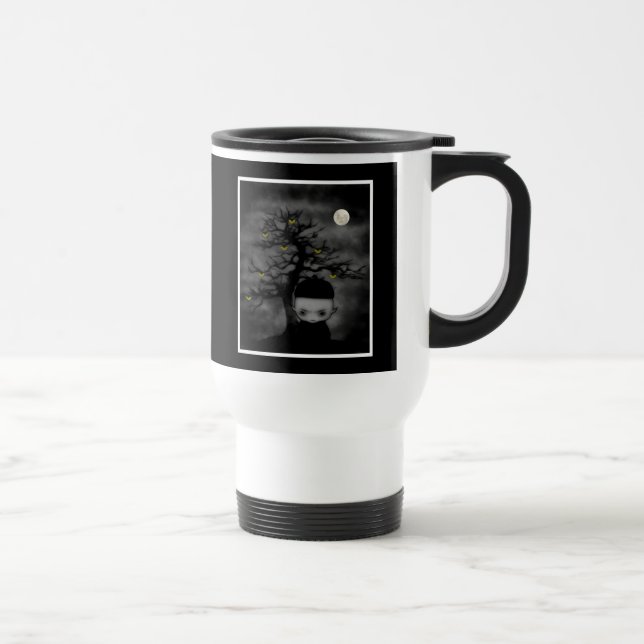 Mug De Voyage Sous l'arbre de fan (Droite)