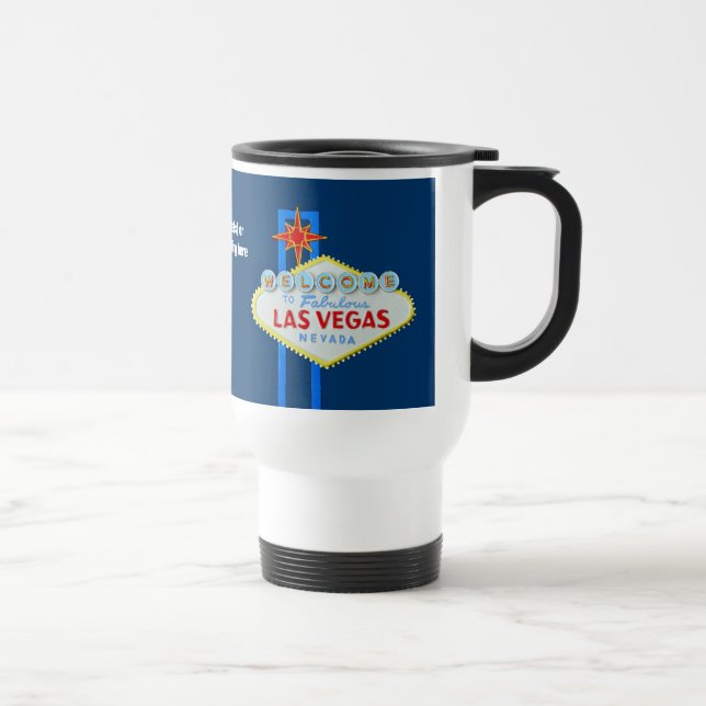 Mug De Voyage Souvenir de signe de Las Vegas (Droite)