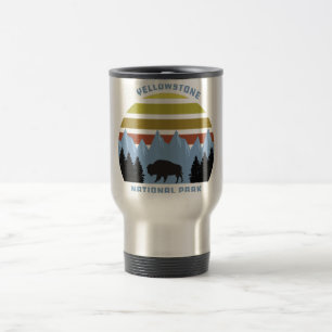 Mug De Voyage Souvenir du parc national de Yellowstone