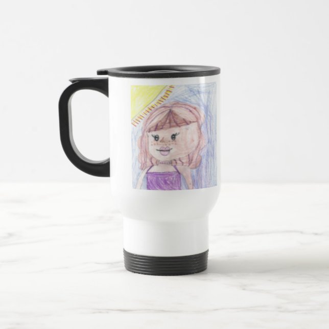 Mug De Voyage Soyez fier de votre enfant ajouter des oeuvres à c (Gauche)
