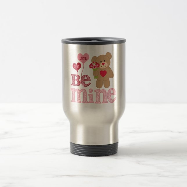 Mug De Voyage Soyez le mien Valentine Teddy (Centre)