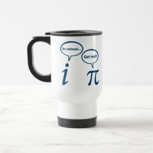 Mug De Voyage Soyez rationnel obtiennent les vraies maths