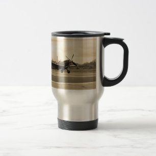 Mug De Voyage Spitfire Sepiatone