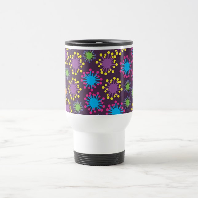 Mug De Voyage Spores de bactéries (Centre)