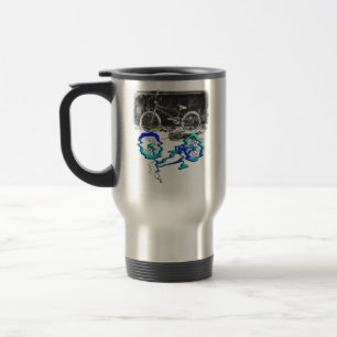 Mug De Voyage Sport de vélo BMX réflexion colorée