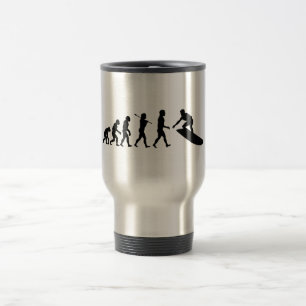 Mug De Voyage Sport surfant de surfer