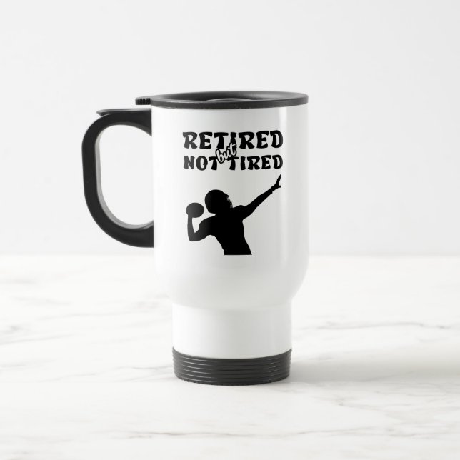 Mug De Voyage Sports de football à la retraite (Gauche)