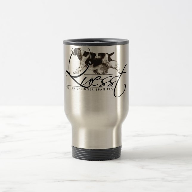 Mug De Voyage Springer spaniel Logowear de Quesst (Centre)