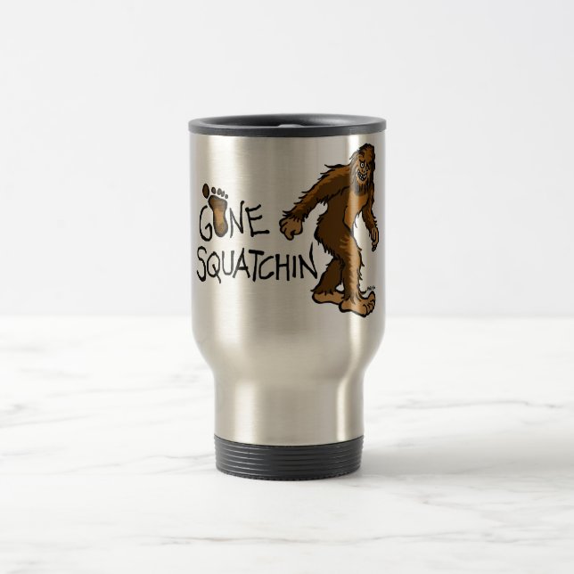 Mug De Voyage Squatchin allé (Centre)