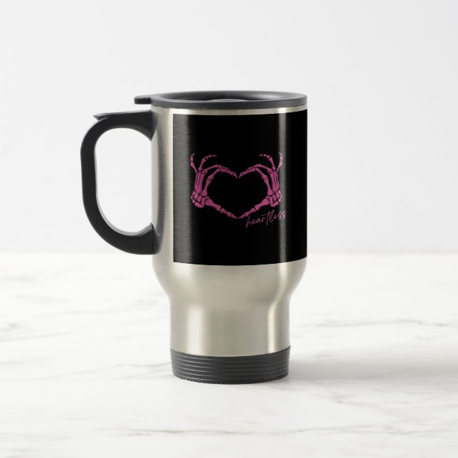 Mug De Voyage Squelette insensible mains Classique (Gauche)