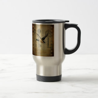 Mug De Voyage squelette rustique clés western country mallard du