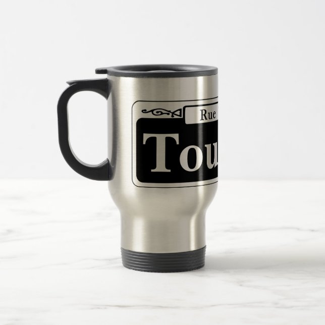 Mug De Voyage St de Toulouse, plaque de rue de la (Gauche)