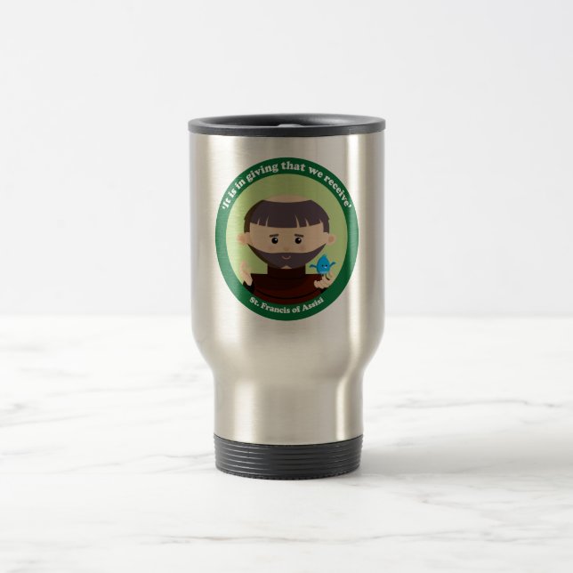 Mug De Voyage St Francis d'Assisi (Centre)