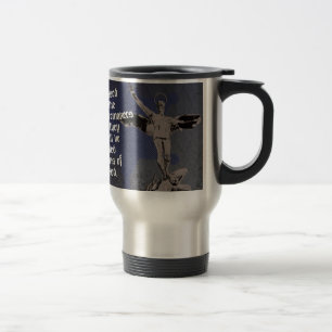 Mug De Voyage St Michael - saint patron des policiers