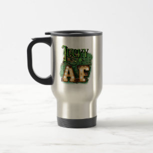 Mug De Voyage St. Patrick's Day Lucky AF Irish Marquee Lights
