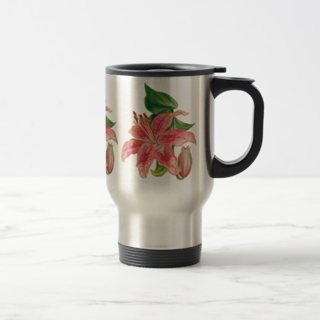 Mug De Voyage Stargazer Lily (Droit)